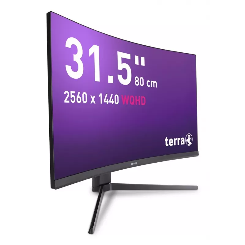 TERRA 3285W arvutimonitor 80 cm (31,5 tolli) 2560 x 1440 pikslit Wide Quad HD LCD must