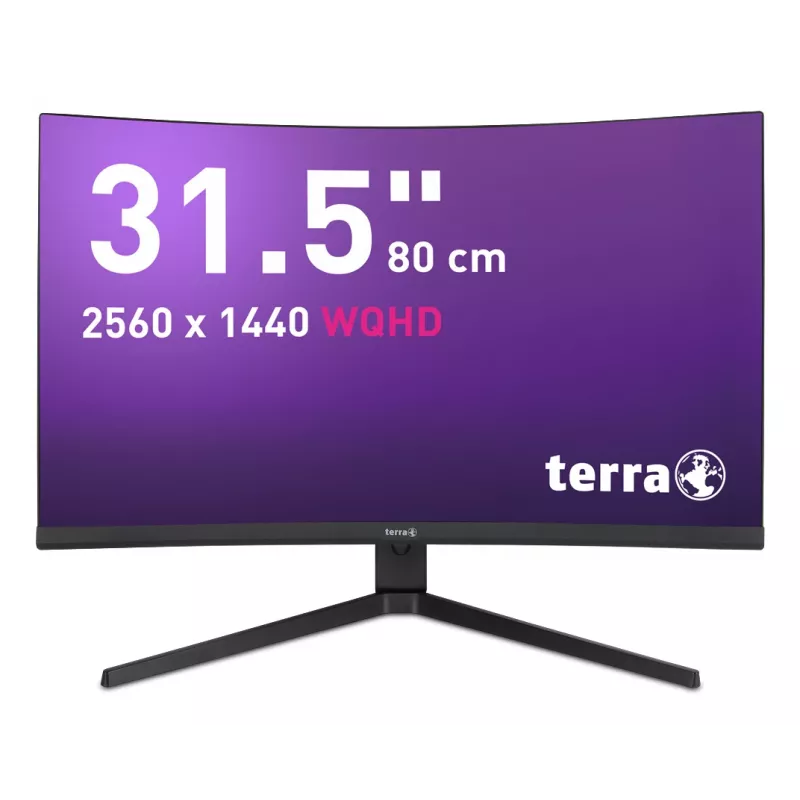 TERRA 3285W arvutimonitor 80 cm (31,5 tolli) 2560 x 1440 pikslit Wide Quad HD LCD must