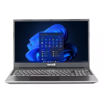 TERRA US1220819 laptop AMD Ryzen™ 5 7430U 39,6 cm (15,6 tolli) Full HD 16 GB DDR4-SDRAM 500 GB SSD Wi-Fi 6E (802.11ax) Windows 11 Home USA inglise Hõbedane