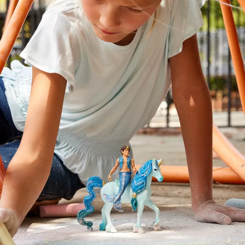 schleich BAYALA Aryon Ükssarvikul, 5 a, Päikesehaldjad, Ükssarvikud ja Haldjad, Mitmevärviline