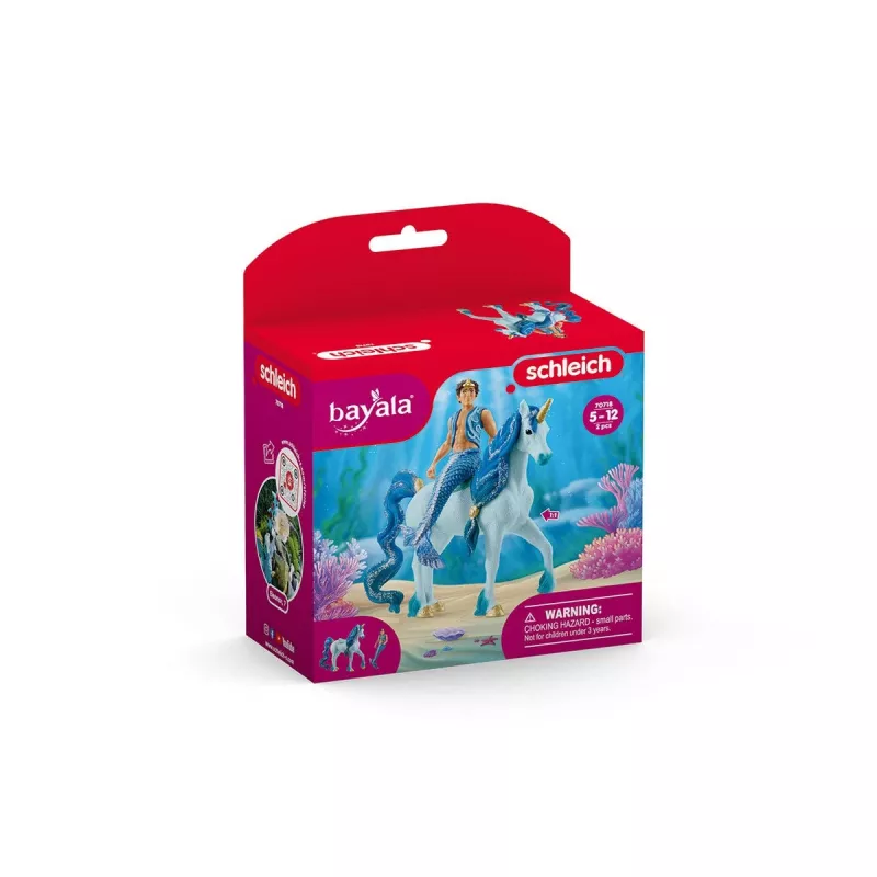 schleich BAYALA Aryon Ükssarvikul, 5 a, Päikesehaldjad, Ükssarvikud ja Haldjad, Mitmevärviline