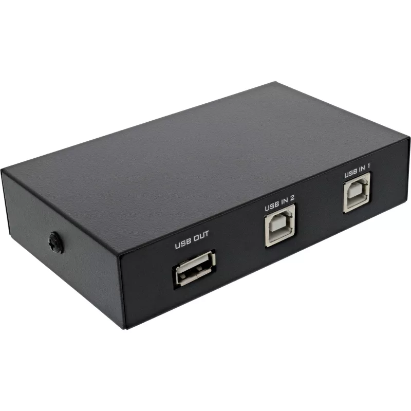 InLine USB 2.0 lüliti käsitsi, USB-A seade 2 arvutile