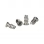 Kruvi ventilaatorile InLine 5,0×10,0 mm nikeldatud, pakk 4 tk