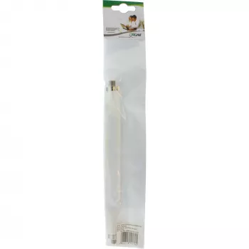Akna läbiviik SAT-kaablile InLine F-pistik isane–isane, valge, 21×220×13 mm