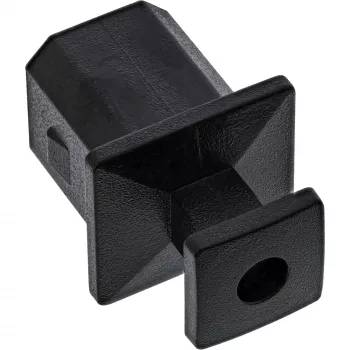 InLine tolmukaitse USB-B emasele, must, 50 tk.