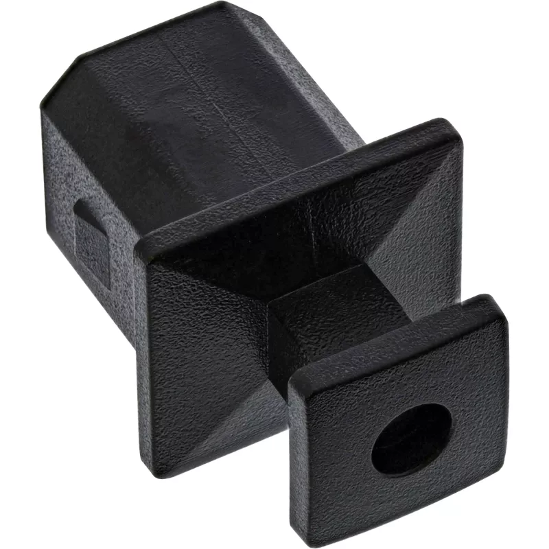 InLine tolmukaitse USB-B emasele, must, 50 tk.