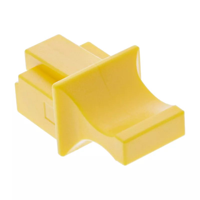InLine tolmukaitse RJ45 emasele pistikule, kollane, 10 tk.