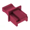 InLine tolmukate RJ45 emaspesale, tumepunane, 10 tk