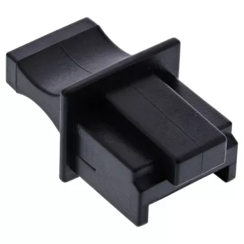 Tolmukate RJ45 emapistiku jaoks InLine 59942C must 10 tk