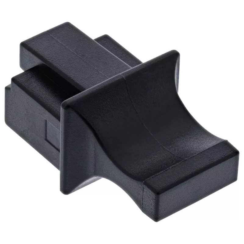 Tolmukate RJ45 emapistiku jaoks InLine 59942C must 10 tk