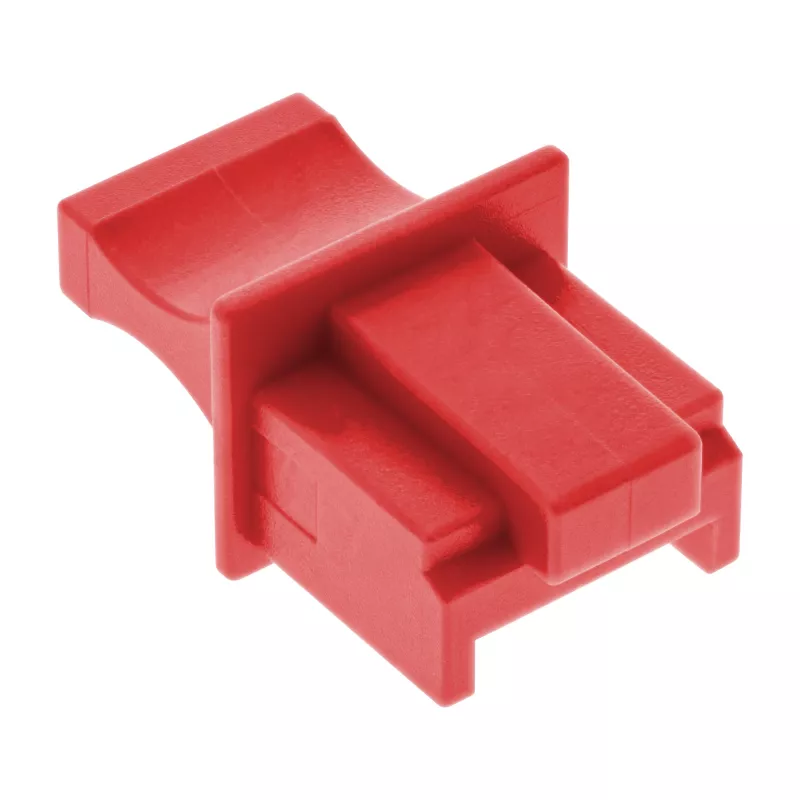 InLine tolmukate RJ45 emasele, punane, 100 tk.