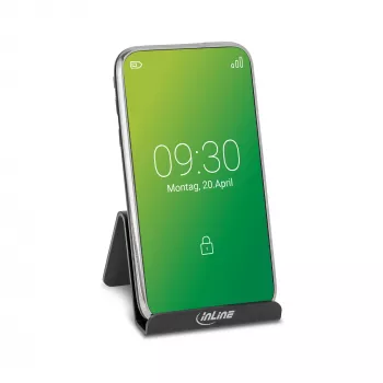 InLine nutitelefoni ja mobiiltelefoni lauaalus, passiivne hoidik, must