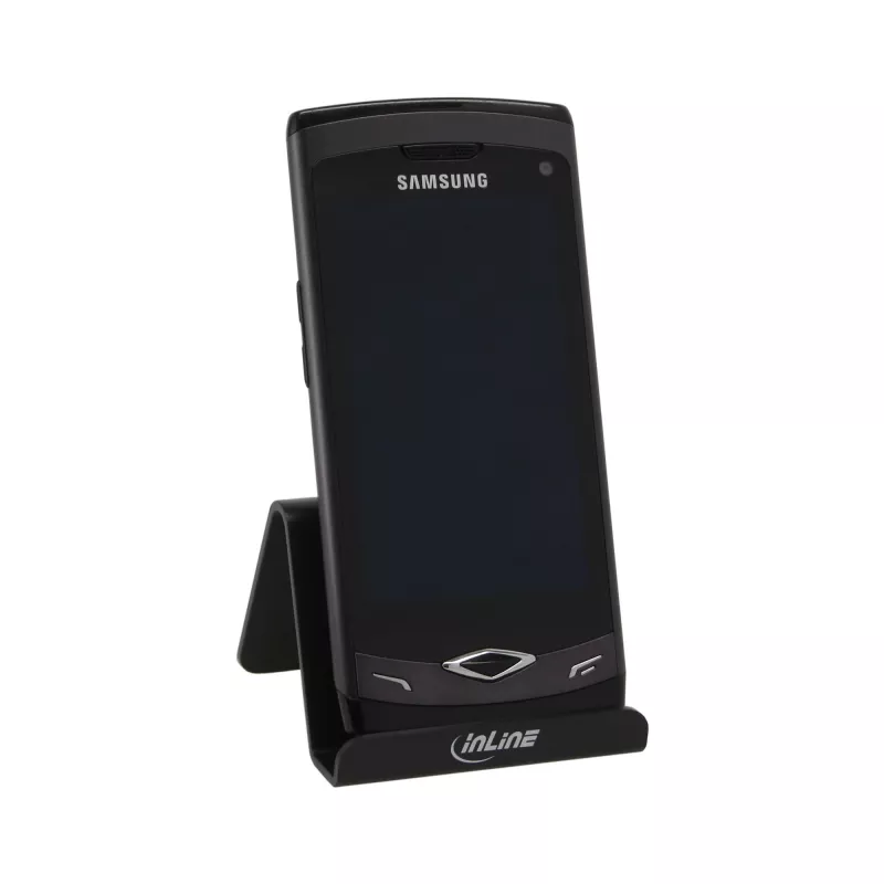 InLine nutitelefoni ja mobiiltelefoni lauaalus, passiivne hoidik, must