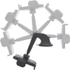 Nutitelefoni autohoidik InLine ONE CLICK EASY II — universaalne passiivhoidik, must