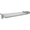 InLine 19-tolline riiul, 150 mm, 10 kg, 1U, RAL 7035 hall