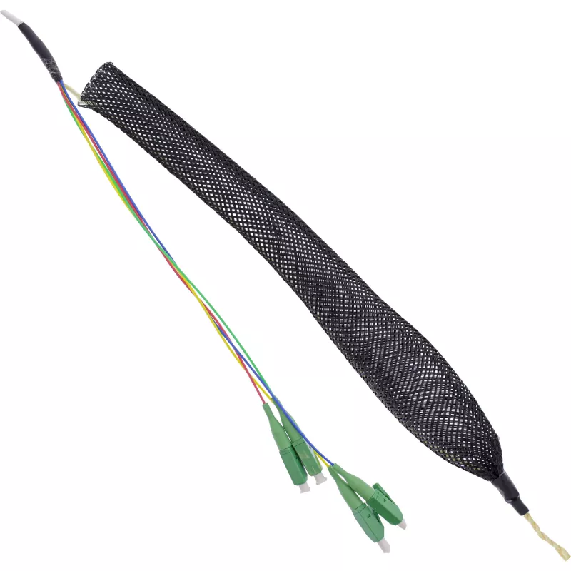 InLine FTTH ühenduskarp eelmonteeritud 4x LC/APC 9/125µm 50m