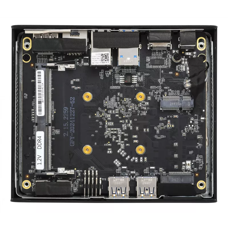Mini-arvuti Shuttle NE1010BA Intel N100 8GB DDR4 128GB SSD Windows 11 Pro