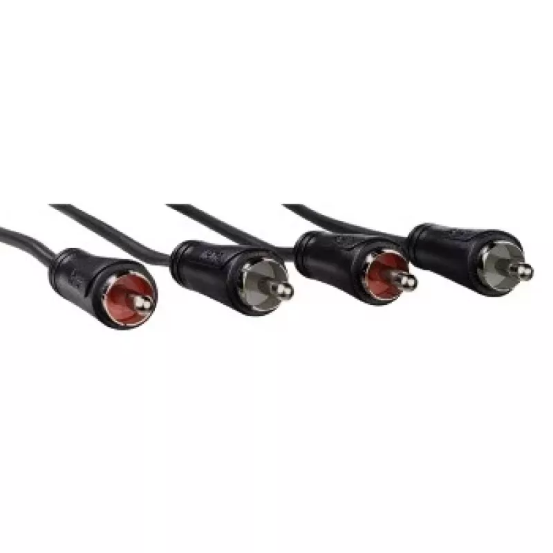 Hama Cinch Stereo helikaabel 1,5 m 2 x RCA Must