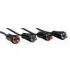 Hama 00122273 audiokaabel 3 m 2 x RCA must