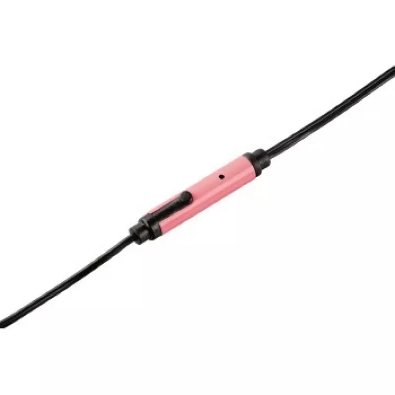 Hama Shiny peakomplekt juhtmega kõrvasisesed kõned/muusika roosa
