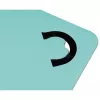 Hama TwoTone 17,8 cm (7 tolli) voltimisümbris must, türkiis