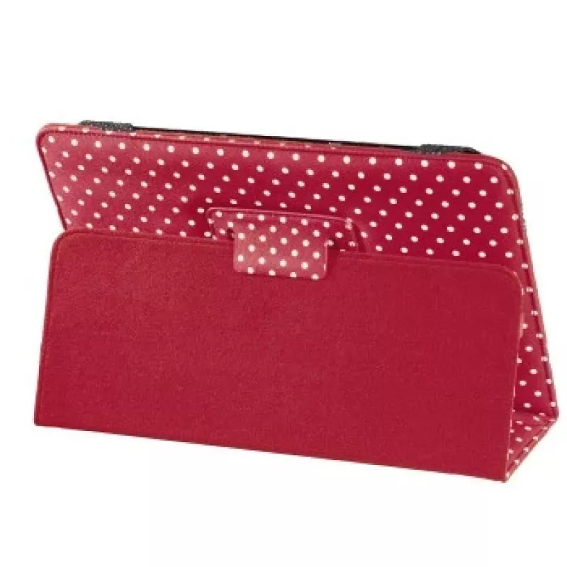 Hama Polka Dot 25.6 cm (10.1 tolli) Folio punane