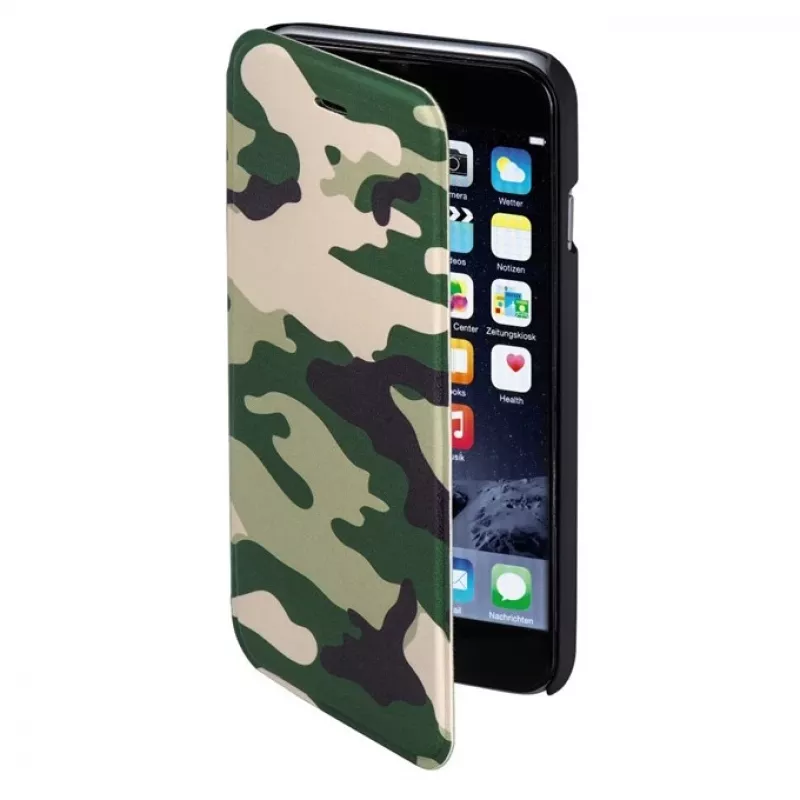 Hama Camouflage mobiiltelefoni ümbris 11,9 cm (4,7 tolli) Folio Mitmevärviline