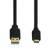 Hama USB-C/USB A, 1.8 m USB-kaabel USB 3.2 Gen 2 (3.1 Gen 2) USB C Must