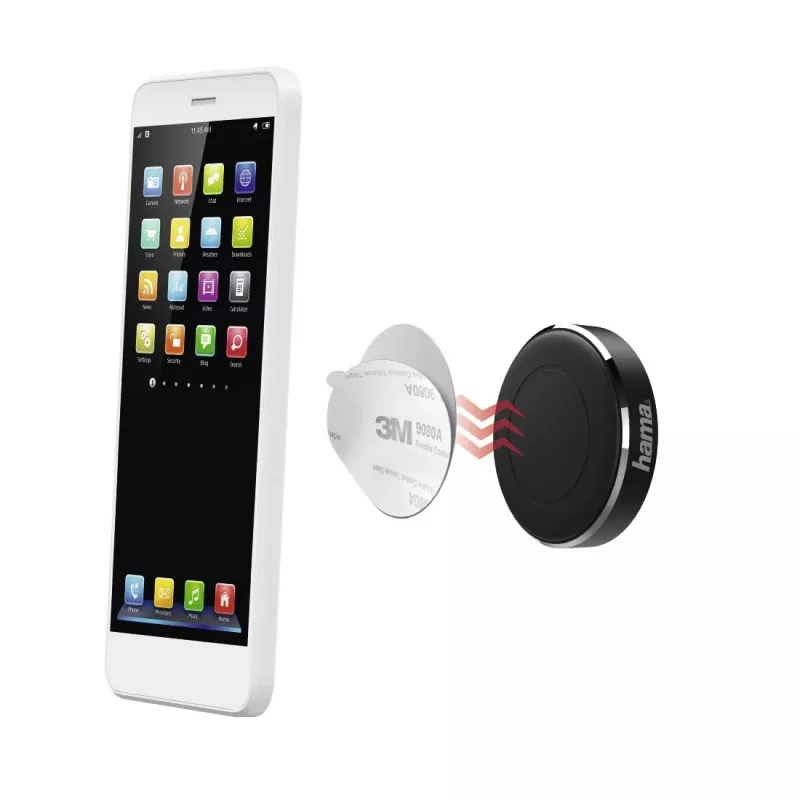 Hama 00183283 hoidik Passiivne hoidik Mobiiltelefon/nutitelefon Must