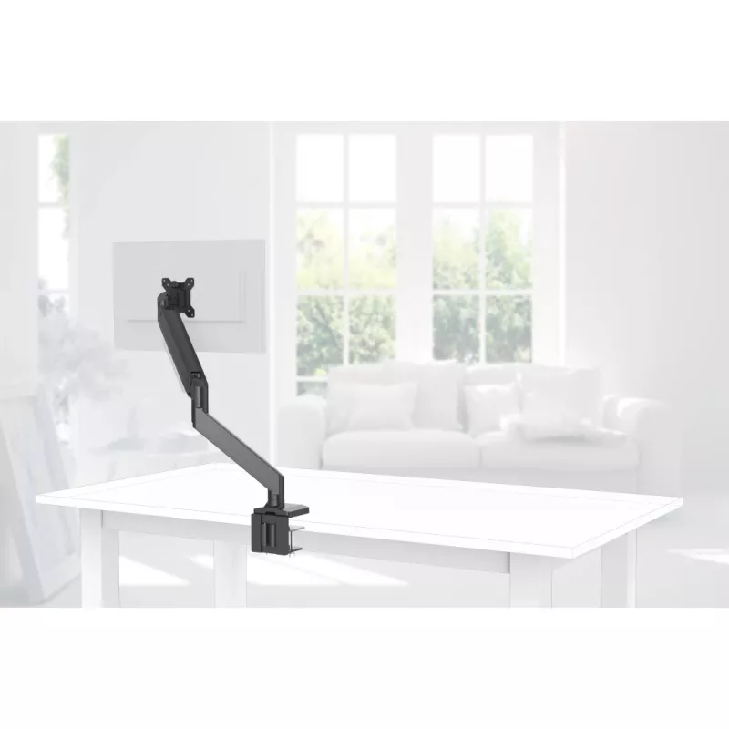 Hama 00118497 monitori kinnitus / alus 88,9 cm (35 tolli) Laua külge kinnitatav Must