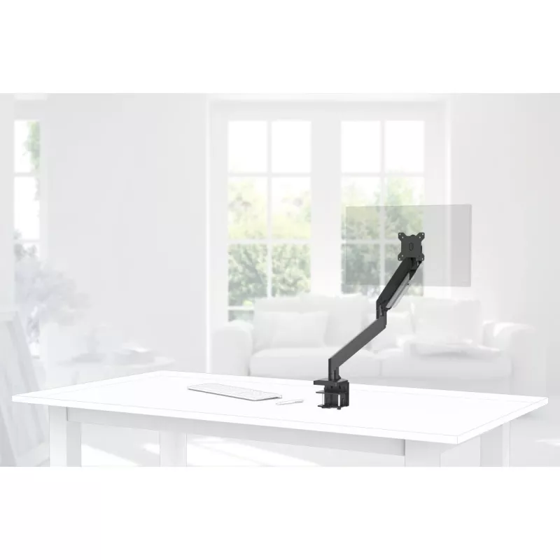Hama 00118497 monitori kinnitus / alus 88,9 cm (35 tolli) Laua külge kinnitatav Must