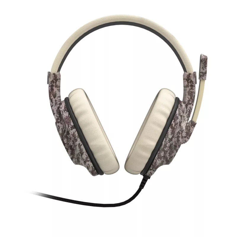 Hama SoundZ 333 Peakomplekt Juhtmega Peavõru Mängimine USB Type-A Beež, Pruun
