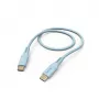 Hama paindlik USB-kaabel USB 2.0 1,5 m USB C sinine