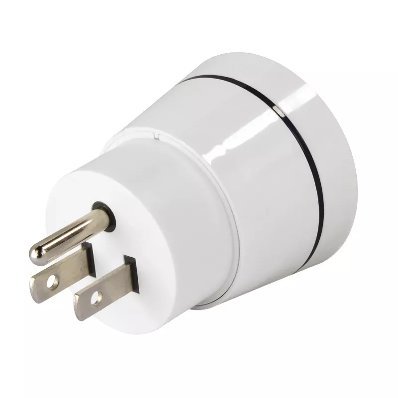 Hama 00223432 toitepistiku adapter tüüp B tüüp C (Europistik)+tüüp F valge