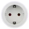 Hama 00223433 toitepistiku adapter Type G (UK), Type C (europistik)+Type F, valge