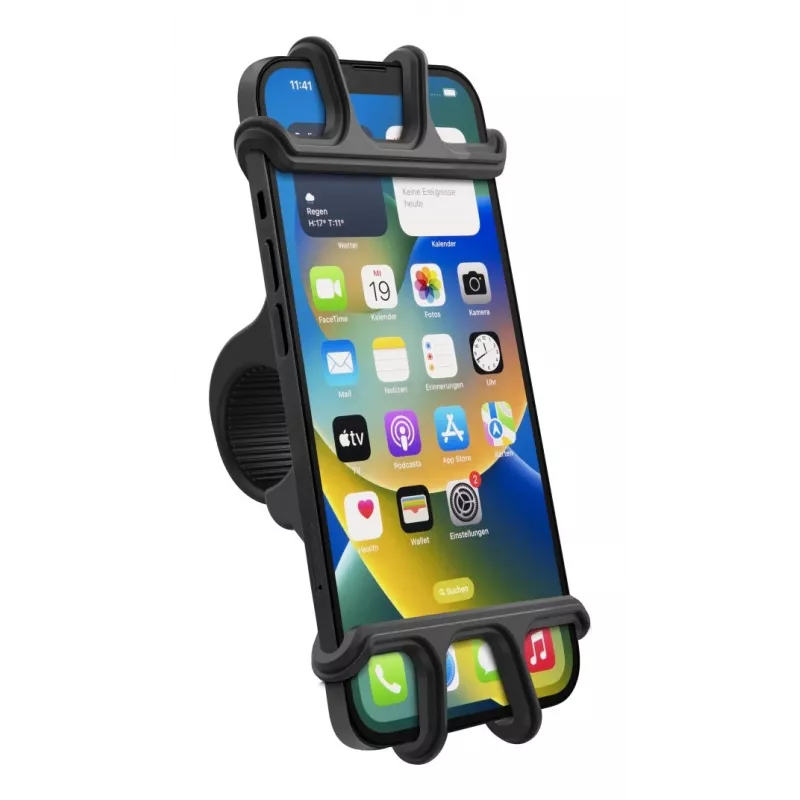 Hama Paindlik passiivhoidik mobiiltelefon/nutitelefon Must