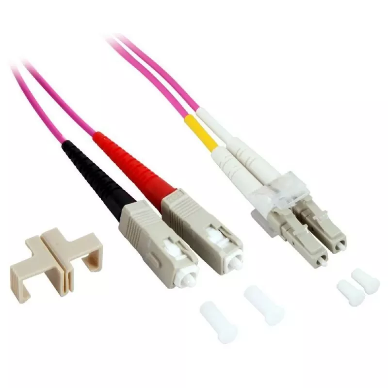 Techly SC/LC Multimode 50/125 OM4 15m fiiberoptiline kaabel ILWL D5-SCLC-150/OM4