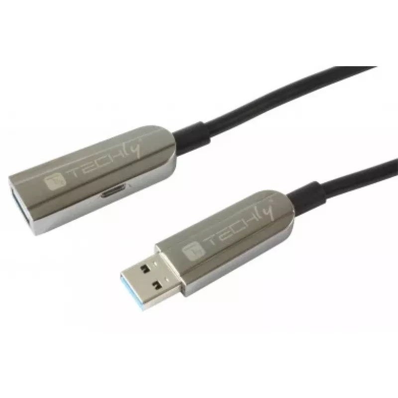 Techly ICOC U3AMF-HY-020 USB-kaabel USB 3.2 Gen 1 (3.1 Gen 1) 20 m USB A Must