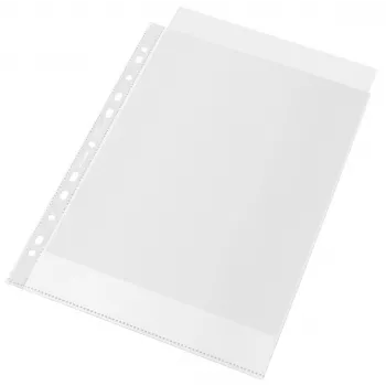Esselte Recycle Tasku A4, 210 x 297 mm (A4), Läbipaistev, Polüpropüleen (PP), Matt, Ülevalt avanev, 0,07 mm