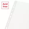 Esselte Recycle Tasku A4, 210 x 297 mm (A4), Läbipaistev, Polüpropüleen (PP), Portree, Ülemine, 0.07 mm