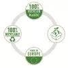 Esselte Recycle Tasku A4, 210 x 297 mm (A4), Läbipaistev, Polüpropüleen (PP), Portree, Ülemine, 0.07 mm
