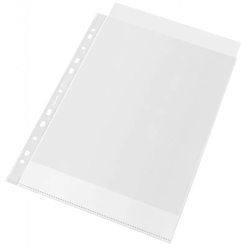 Esselte Recycle Tasku A4, 210 x 297 mm (A4), Läbipaistev, Polüpropüleen (PP), Portree, Ülemine, 0.07 mm