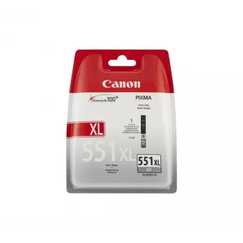 Canon CLI-551XL GY w/sec tindikassett 1 tk Originaal Kõrge (XL) mahtuvusega Hall