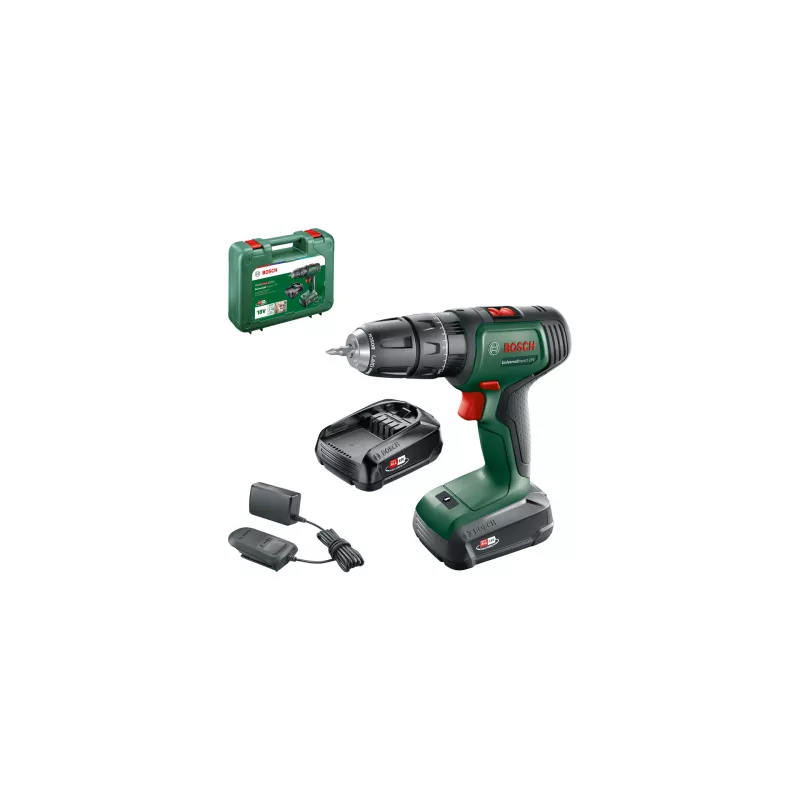 Bosch UniversalImpact 18V 1450 RPM võtmeta 1,3 kg must, roheline, punane