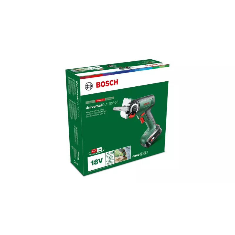Bosch UniversalCut 18V-65 akuga tikksaag 8000 spm 1 kg
