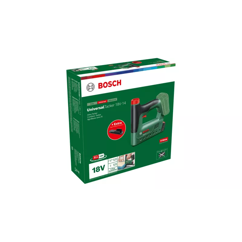 Bosch UniversalTacker 18V-14 naelutaja/klammerdaja aku