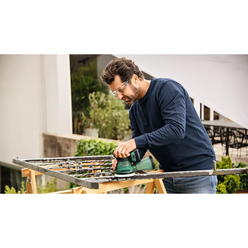 Bosch UniversalOrbit 18V-20 (Baretool), orbitaallihvija, orbitaalne, roheline, Saksamaa, aku, 18 V