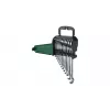 Bosch 1 600 A02 Z9D, 6,7,8,9,10,11,12,13,14,15,17,19 mm, Roostevaba teras, Kroom-vanaadiumteras, Satiin, 12 tk