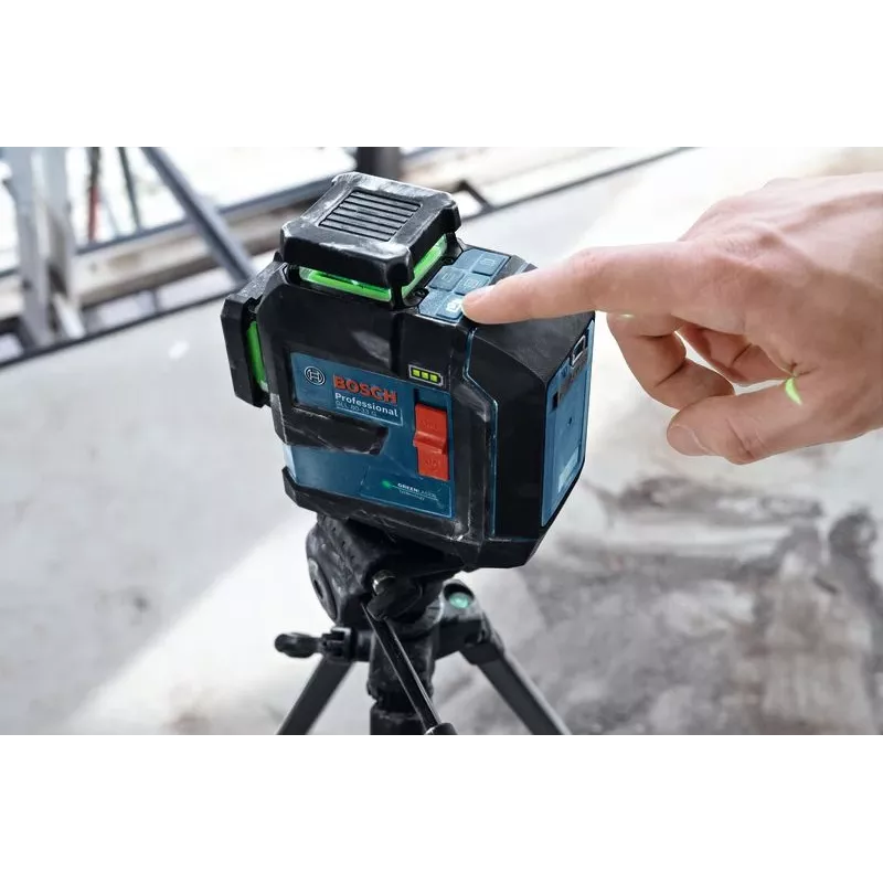 Bosch GLL 80-33 G joonlaser 30 m 500-540 nm (< 10 mW)