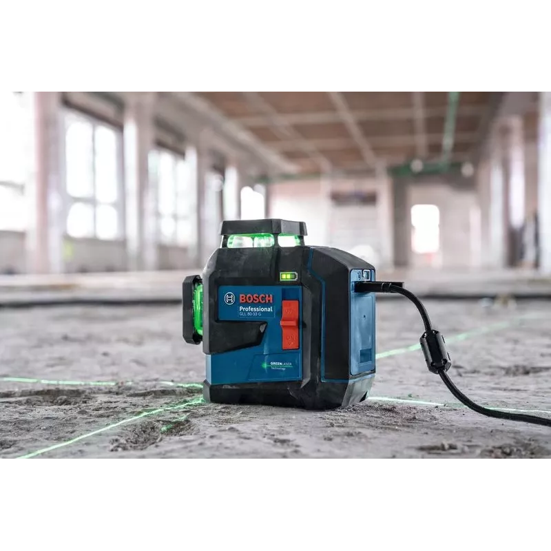 Bosch GLL 80-33 G joonlaser 30 m 500-540 nm (< 10 mW)